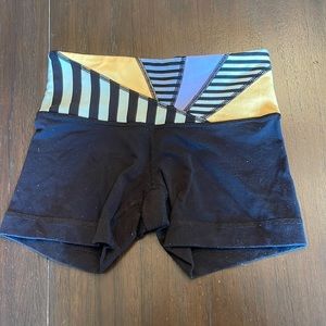 Lululemon High Waist Booty Shorts